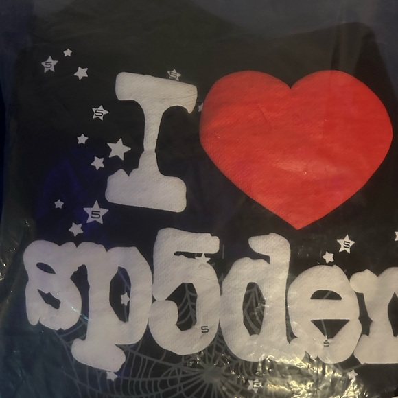 White and Red Spider Hoodie